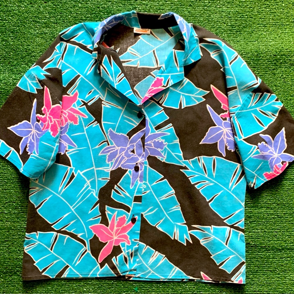 80’s Floral Shirt
